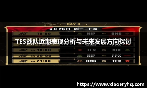 TES战队近期表现分析与未来发展方向探讨