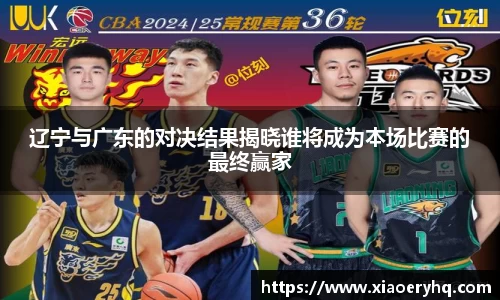 辽宁与广东的对决结果揭晓谁将成为本场比赛的最终赢家